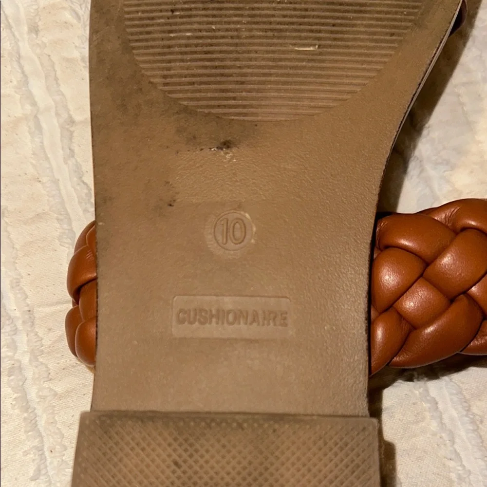 Brown Braided Slide Sandals - Picture 4 of 4